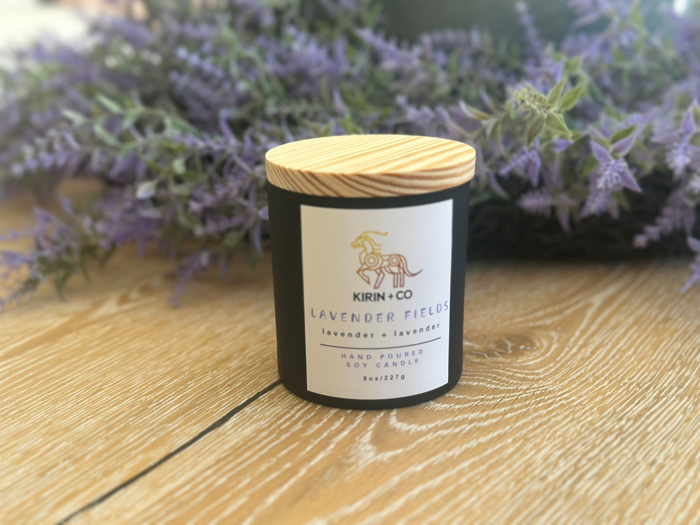 Lavender Fields Soy Candle