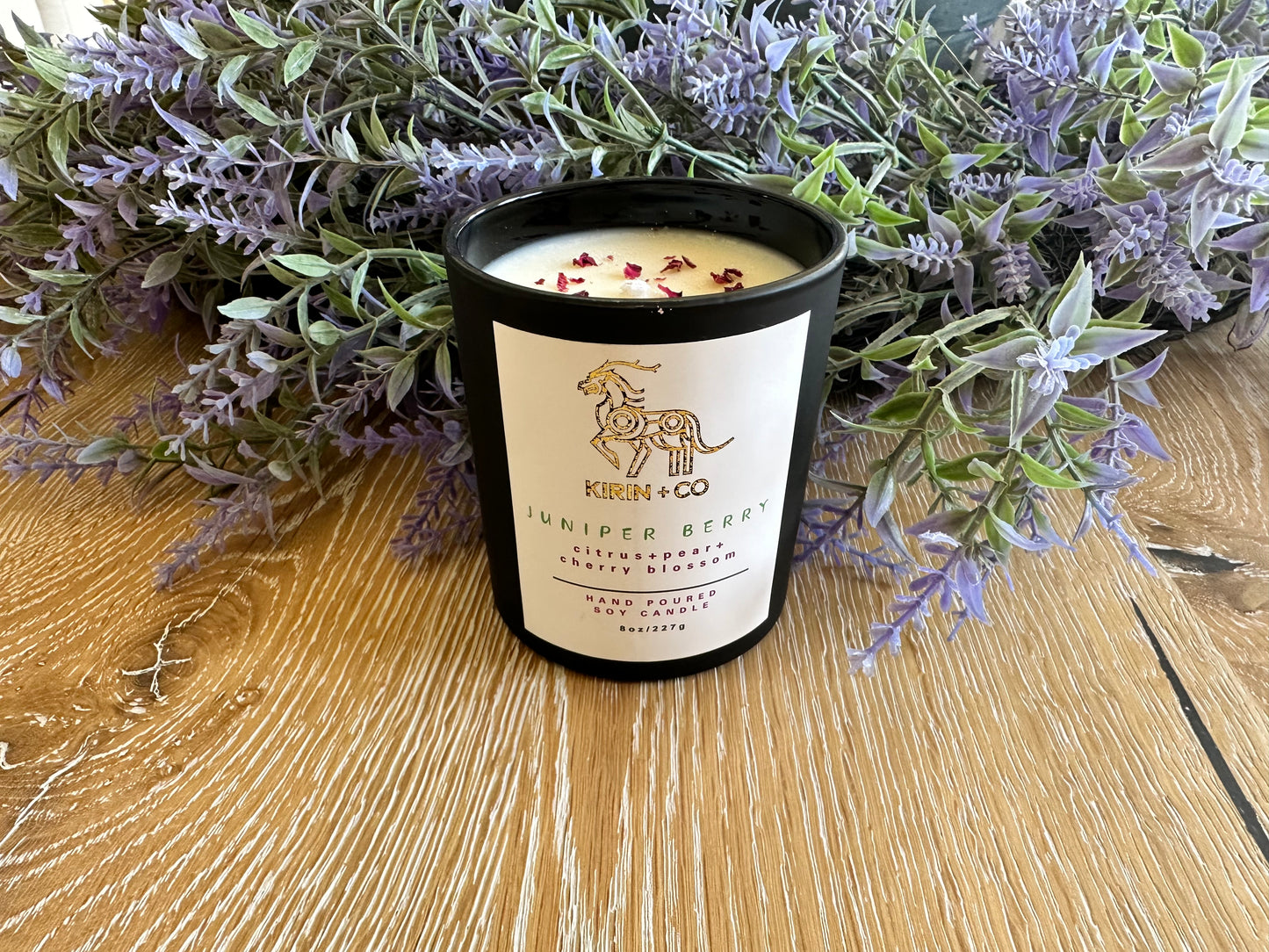 Juniper Frost Soy Wax Candle