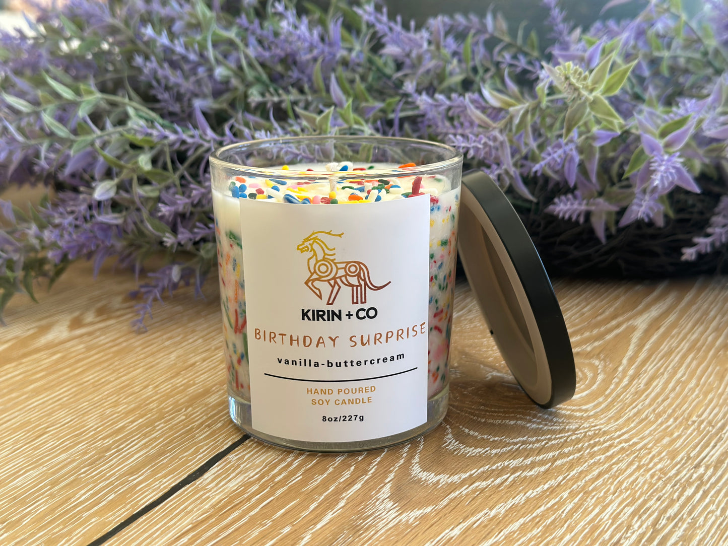 Birthday Surprise Soy Candle