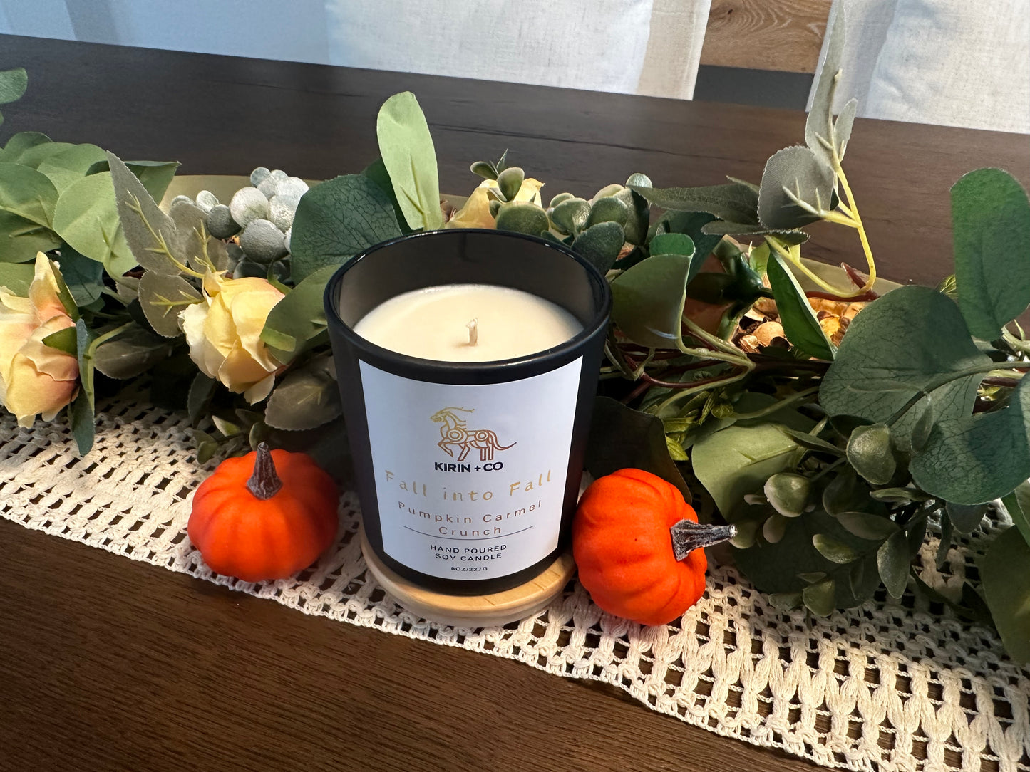 Pumpkin Carmel Crunch Soy Candle