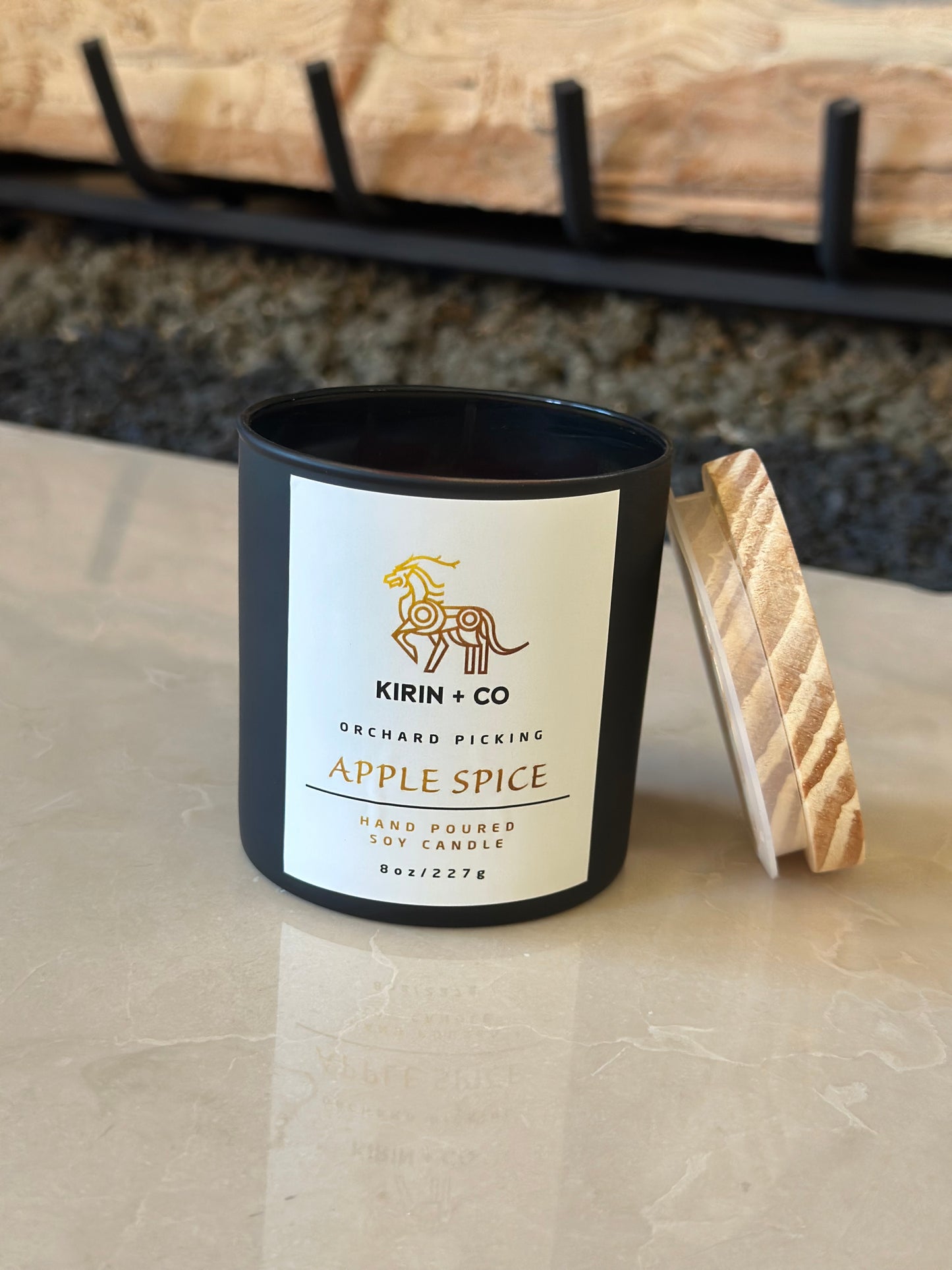 Apple Spice Maple Bourbon Soy Candle