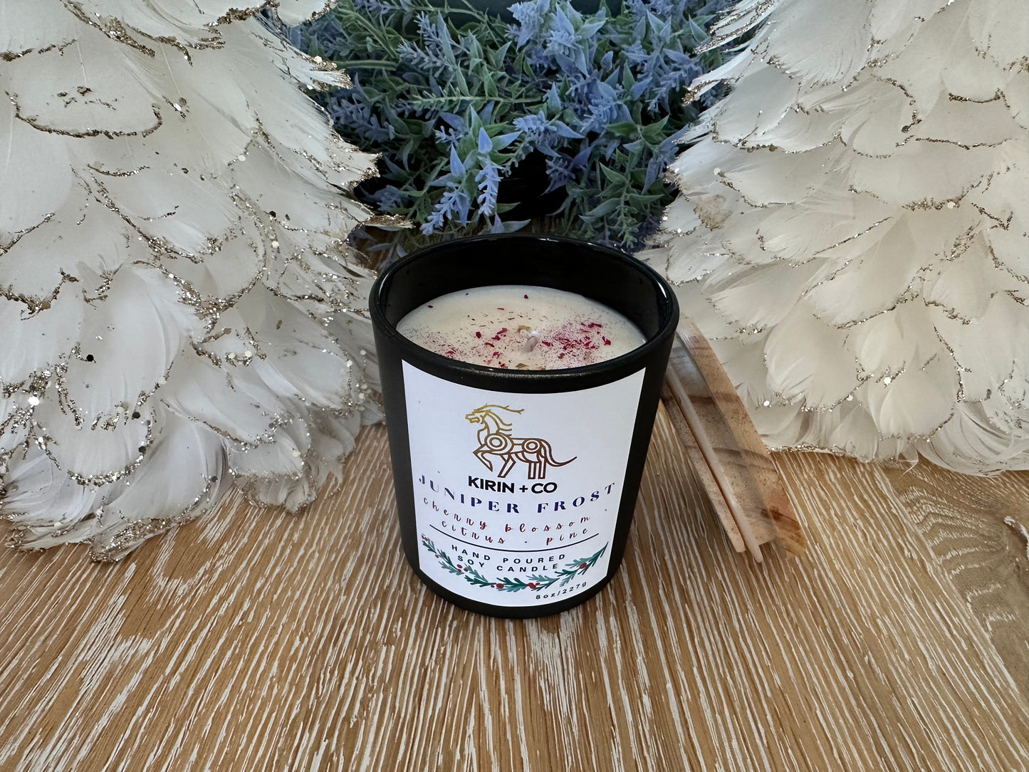 Juniper Frost Soy Wax Candle
