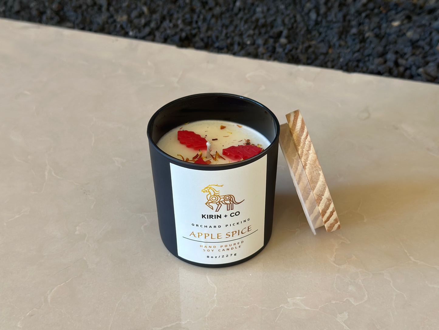 Apple Spice Maple Bourbon Soy Candle