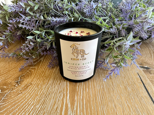 Juniper Berry Soy Wax Candle