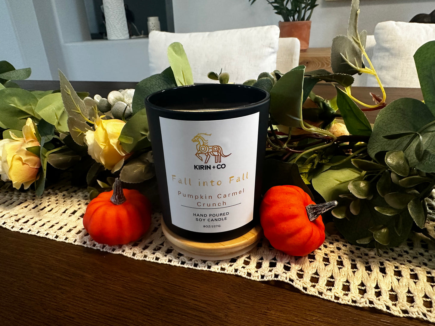 Pumpkin Carmel Crunch Soy Candle