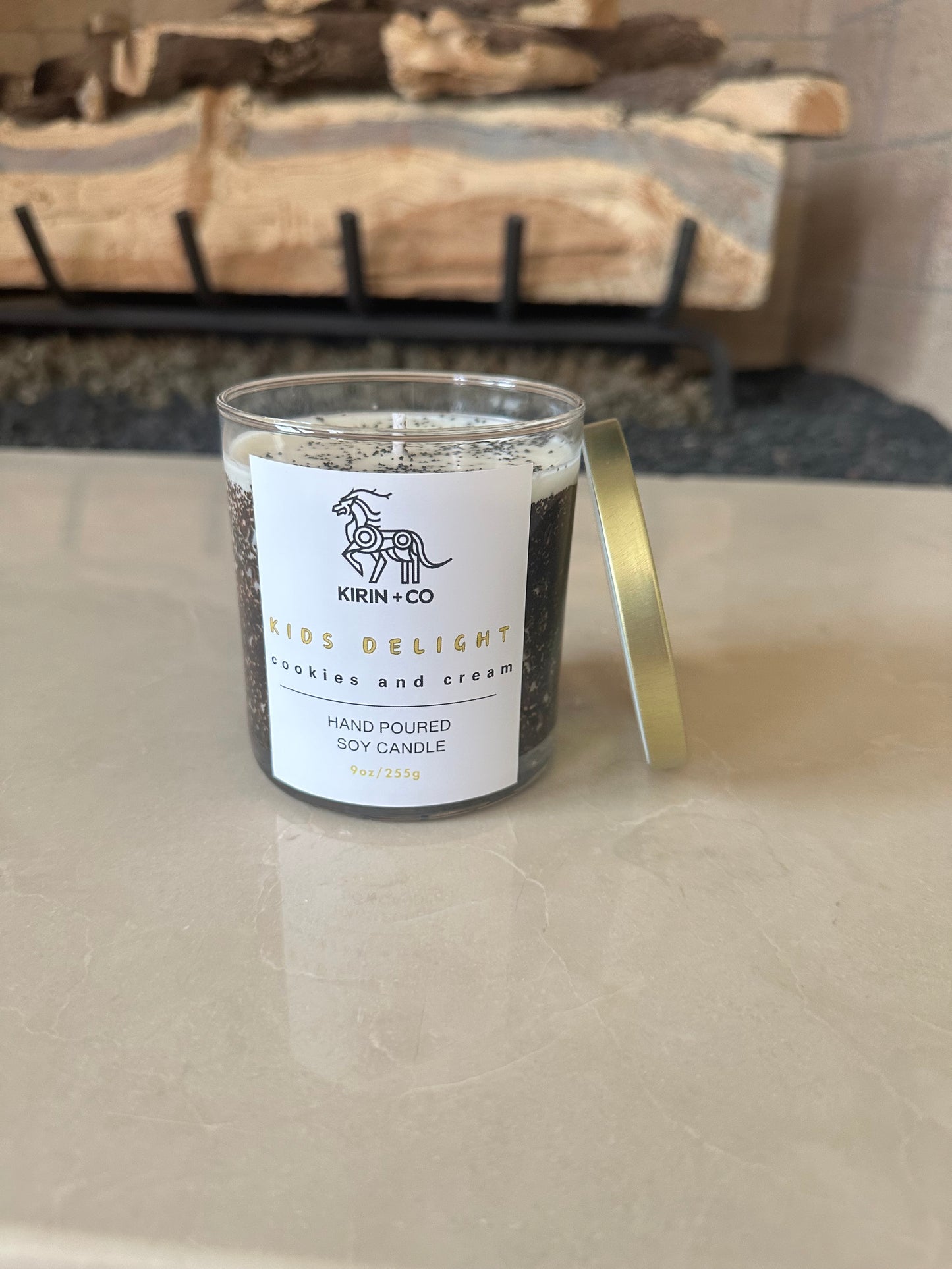 Kids Delight Cookies & Cream Soy Candle